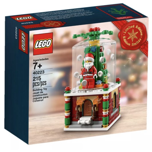 【ToyDreams】LEGO樂高 40223 聖誕老人抽屜盒 Snowglobe
