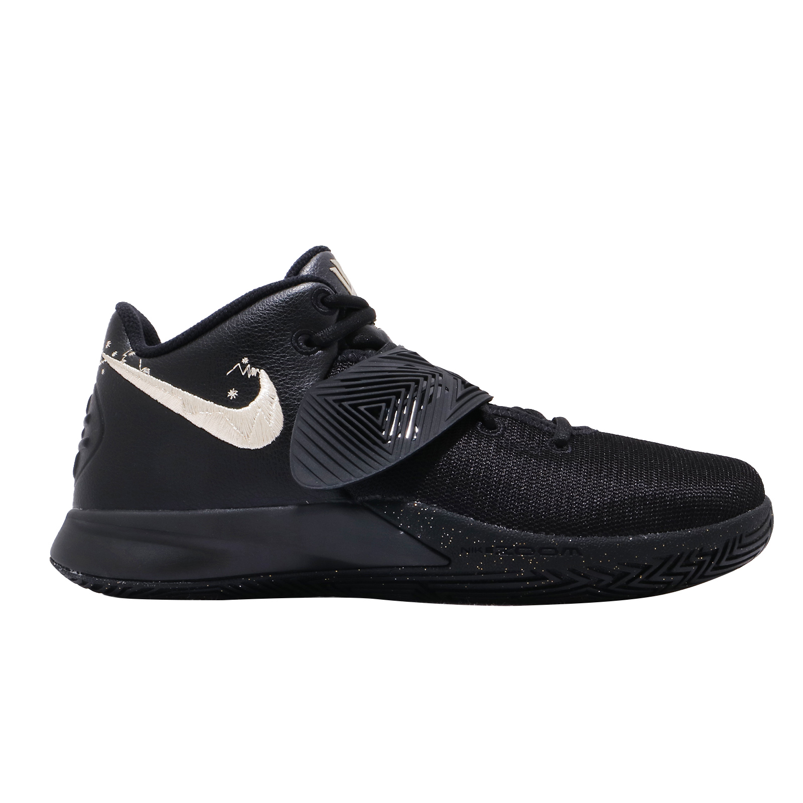 nike kyrie flytrap anthracite black metallic gold