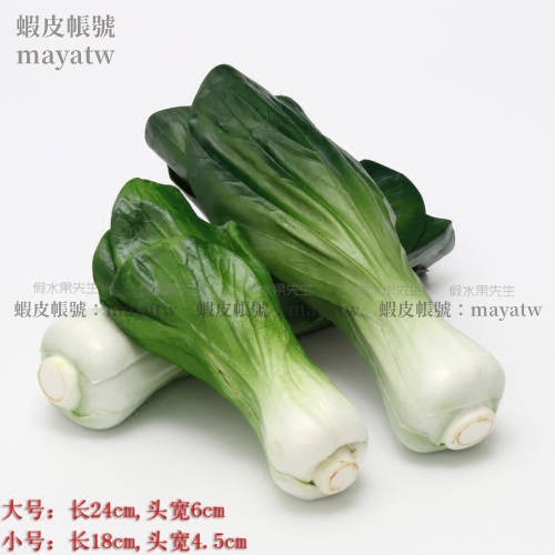 (MOLD-A_171)高仿真菜品模型假蔬菜攝景道具飯店裝飾農家樂櫥柜擺件仿真上海青 青江菜