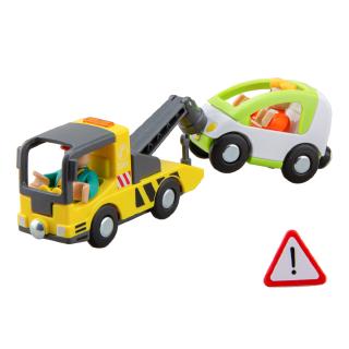 拖車玩具木制鐵路配件兒童火車玩具套裝適合木制軌道