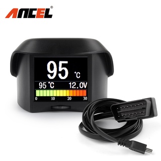Ancel A202 汽車抬頭顯示器HUD 車速顯示器 OBD2汽車抬頭顯示儀 汽車抬頭儀 超速警示 測速警示器