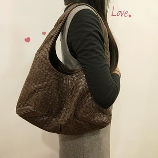 二手 BOTTEGA VENETA BV 手提包 肩揹包 咖啡色 正品