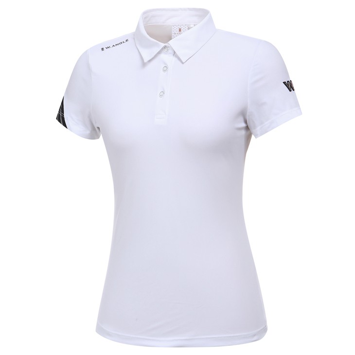 韓國W.angle Golf 限量女性高爾夫限量短袖襯衫