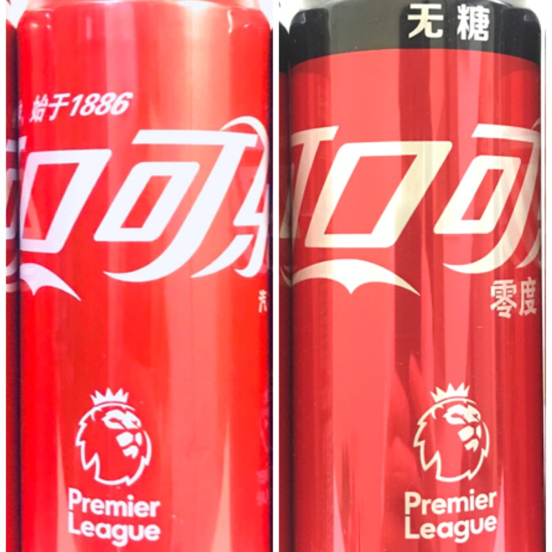 中國可口可樂英國超級聯賽紀念罐