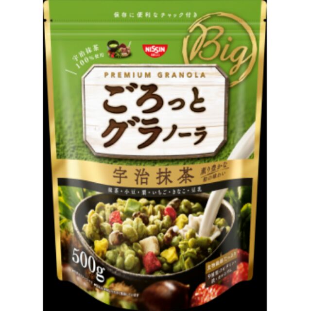 日清宇治抹茶麥片