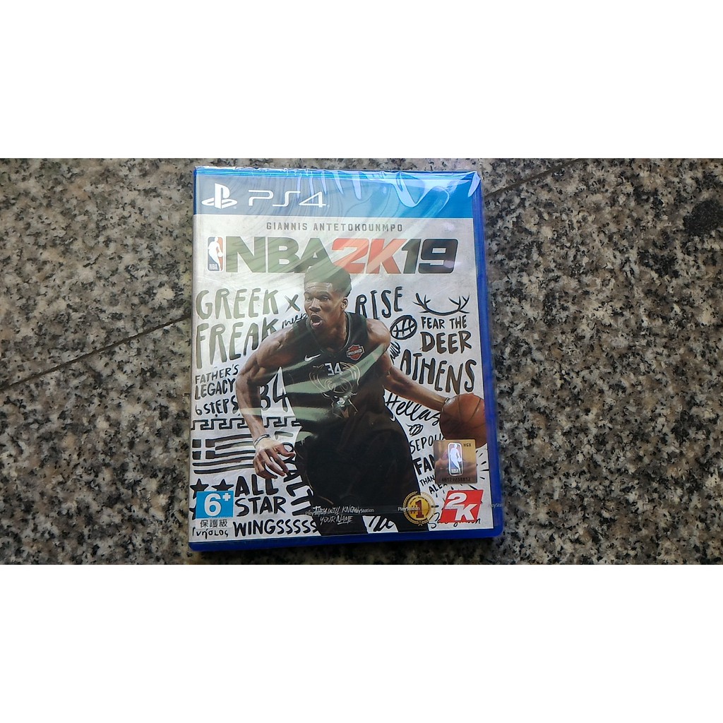 PS4 NBA 2K19 全新未拆