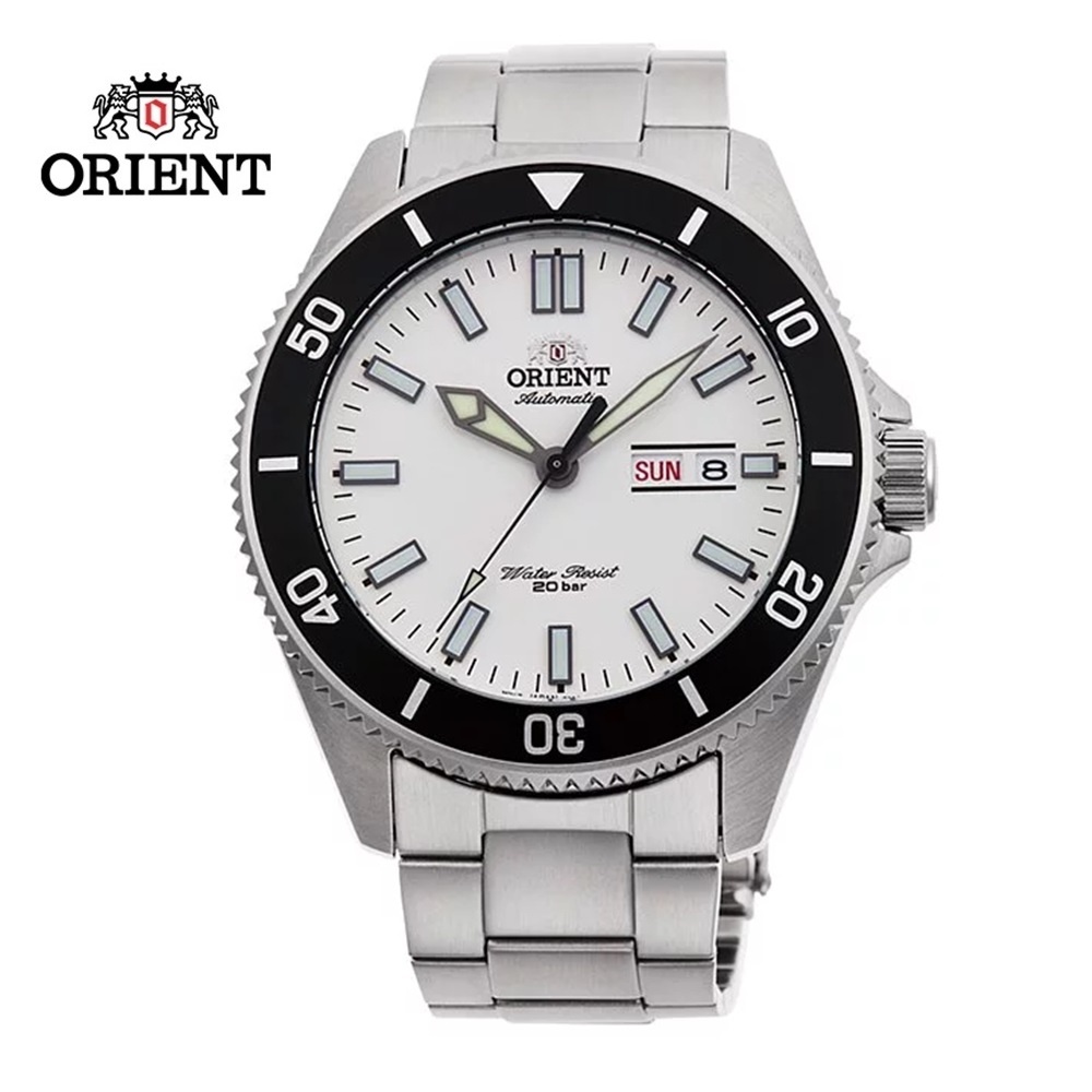 ORIENT 東方錶 (白色限量款) RESISTANT系列 時尚潛水錶 RA-AA0918S /