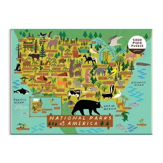 歐美進口拼圖Galison（美國）/1000片/National Parks of America