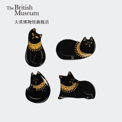 [現貨] 大英博物館 蓋亞·安德森貓小料碟小碟子創意禮物 官方正版