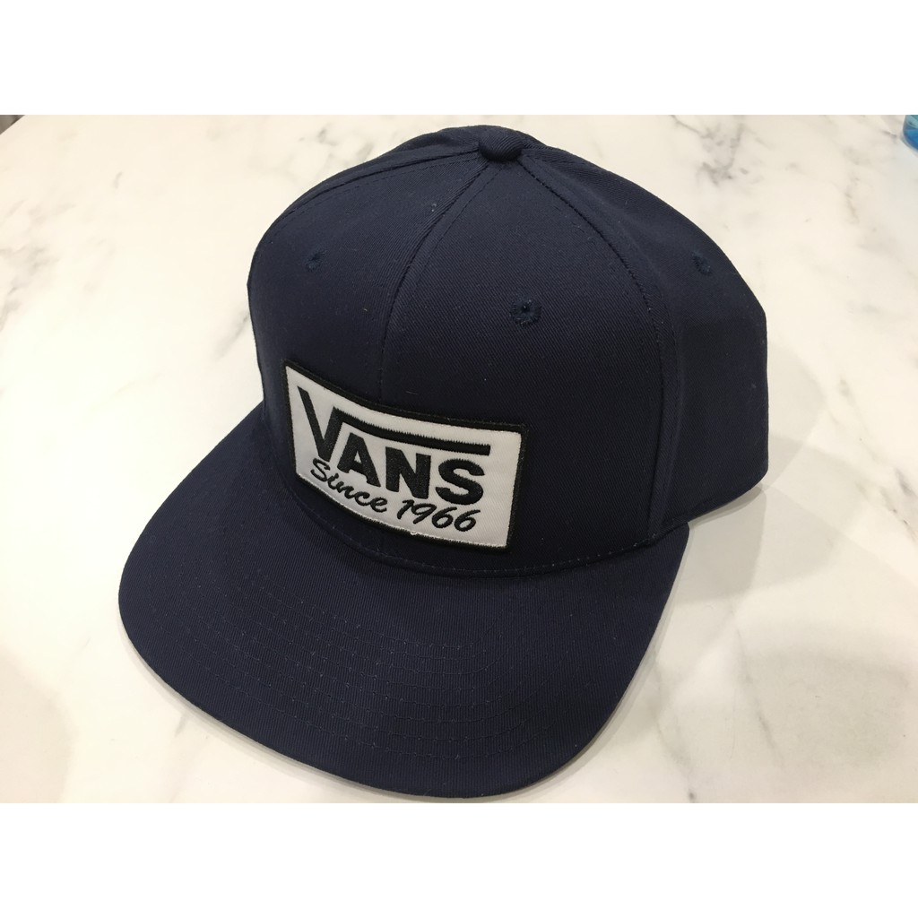 美國帶回 現貨 正品 Vans Since 1966 滑板 深藍 可調式 棒球帽