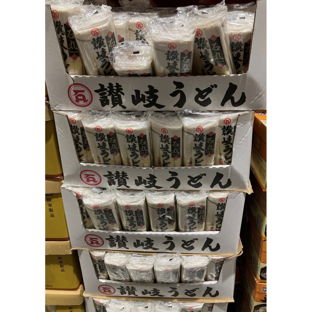 *代購*  Costco 好事多 日本石丸讚歧細烏龍麵 (400g入/共3入)