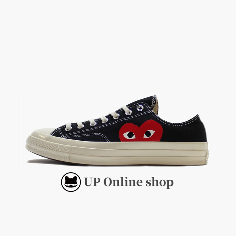 commes des garcon play converse