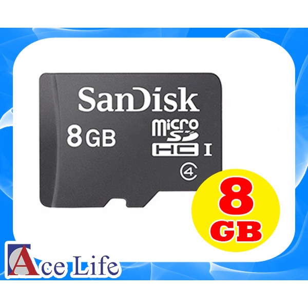 【Ace Life】Sandisk 8GB Class4 8G C4 bulk micro SD SDHC TF 記憶卡