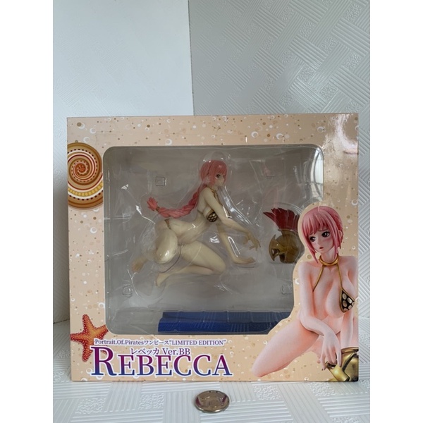 港版 現貨 蕾貝卡 Rebecca 頭盔 泳裝 跪姿  海賊王 航海王 公仔