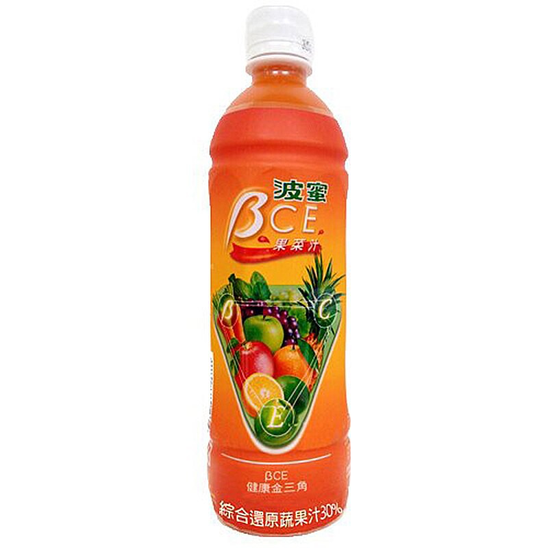 波蜜 BCE 果菜汁 580ml【康鄰超市】