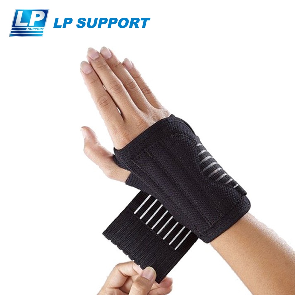 LP SUPPORT 手背支撐型腕部護套 護腕 纏繞式 拇指護腕 護具 單入裝 552 【樂買網】