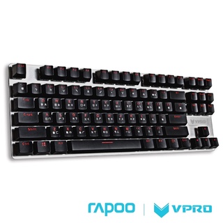 【雷柏 RAPOO 】全新VPRO V500 87鍵鍵盤 青軸 電競/機械式鍵盤