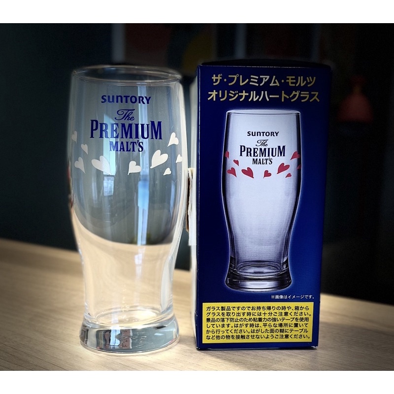 ｛情人節限定-愛心變色杯｝日本SUNTORY 啤酒杯 Sapporo 杯 yebisu Asahi