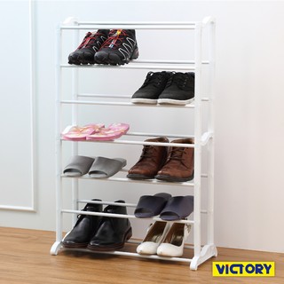 【VICTORY】56x25x95cm日式簡約奢華七層鞋架 鞋櫃#1327018 簡易組裝 鞋櫃