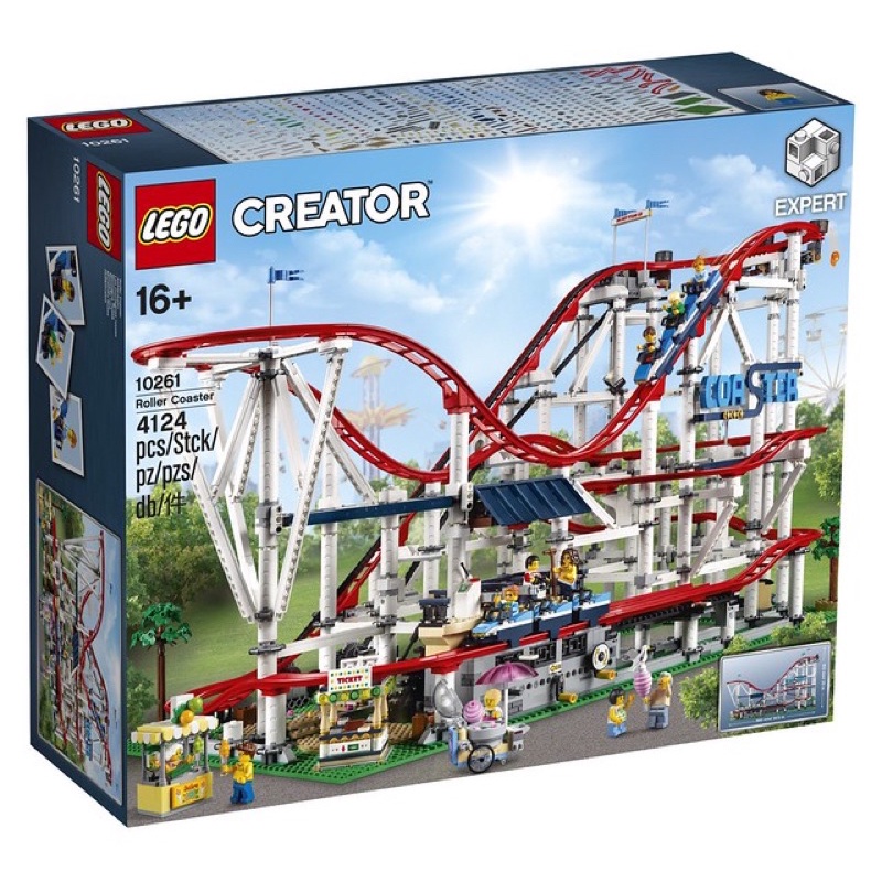 Home&amp;brick 全新 LEGO 10261 Roller Coaster Icons