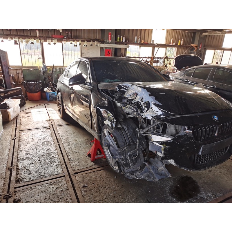 佳興汽車 F30 328 事故車維修車頭零件重大事故消除零件包修安全氣囊拆車件殺肉車零件車 蝦皮購物