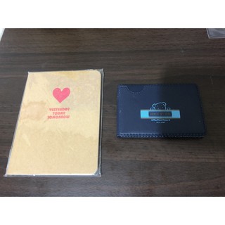 全新🍓現貨【愛心牛皮色筆記本 / 藍色 小熊 名片電話本 】隨身 電話本 電話簿
