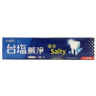 臺塩臺鹽鹹淨潔效牙膏150g