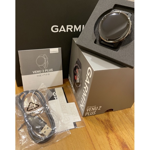 9.99999成新，免運，GARMIN VENU 2 Plus AMOLED GPS 智慧腕錶