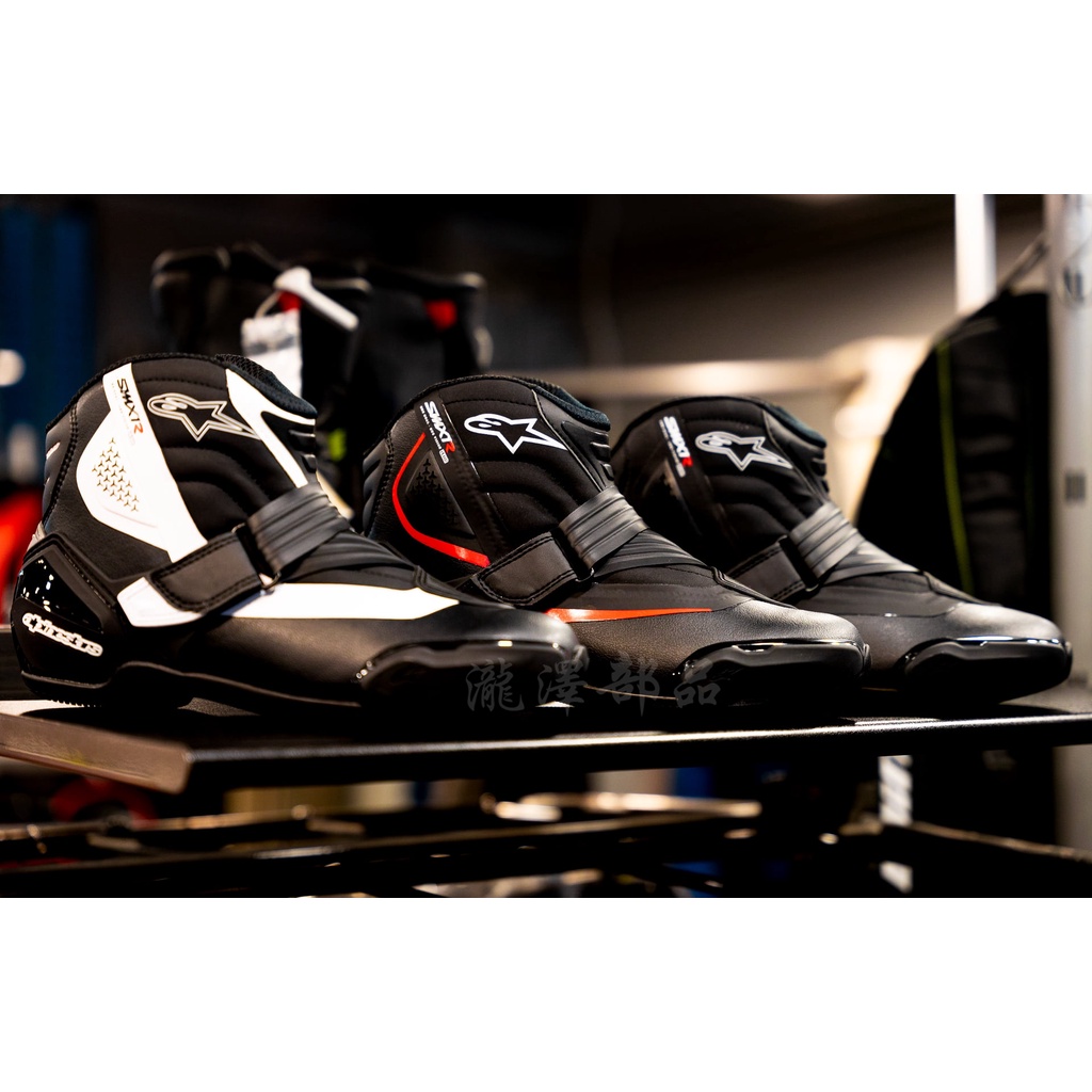 瀧澤部品 義大利 ALPINESTARS A星 SMX-1 R V2 車靴 黑 透氣舒適 休閒 防摔防護 中筒靴