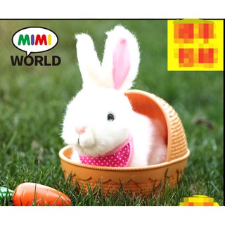 拉比兔 玩具女孩韓國快樂小雞養成屋毛絨萌寵會說悄悄話的 蜜蜜兔 #19