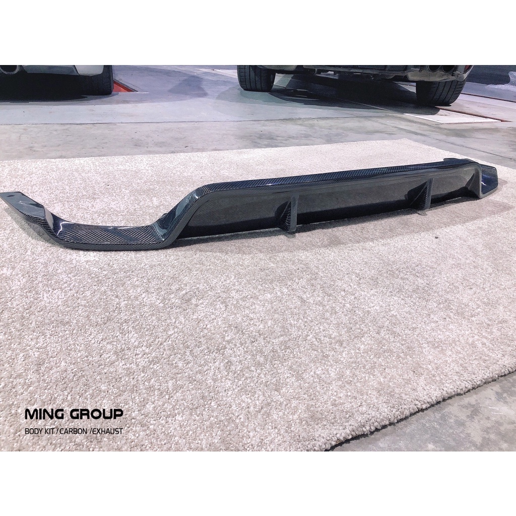 【MING GROUP國際】BMW G32 6GT MTECH 碳纖維加裝後下巴 A款