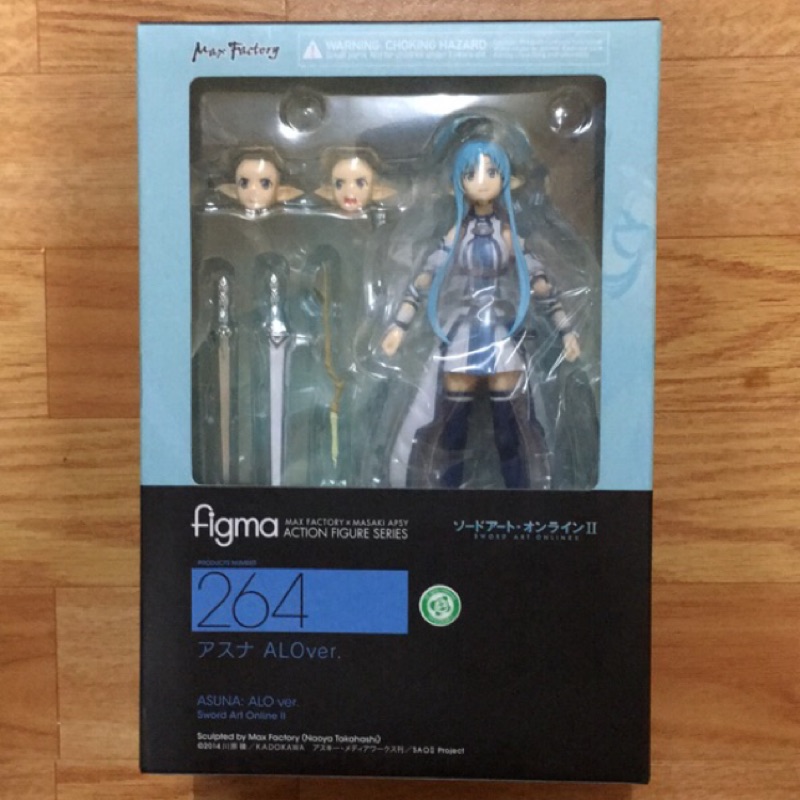 日版 全新未拆 figma 刀劍神域 264 亞絲娜 ALO 非 SHF 桐人 七龍珠 航海王