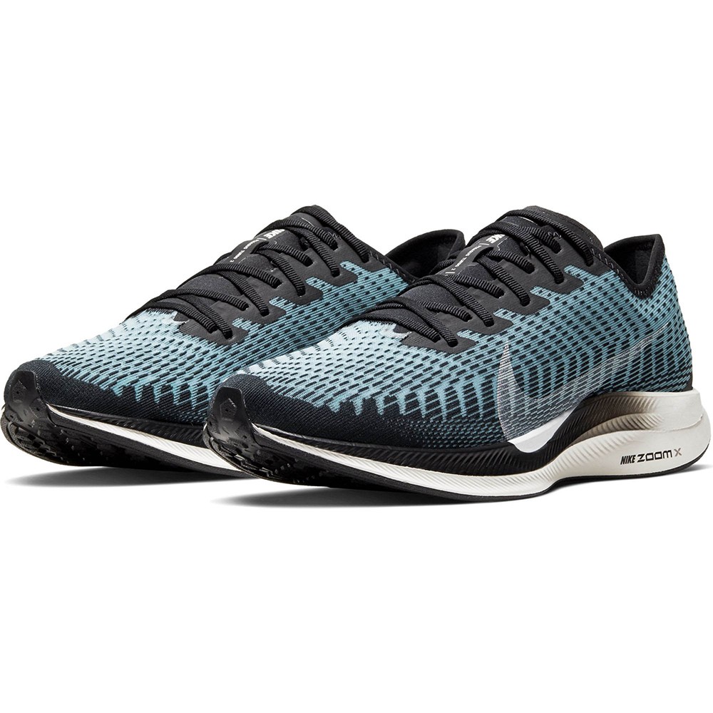 NIKE 耐吉909男款慢跑鞋NIKE ZOOM PEGASUS TURBO 2  黑綠 AT2863006