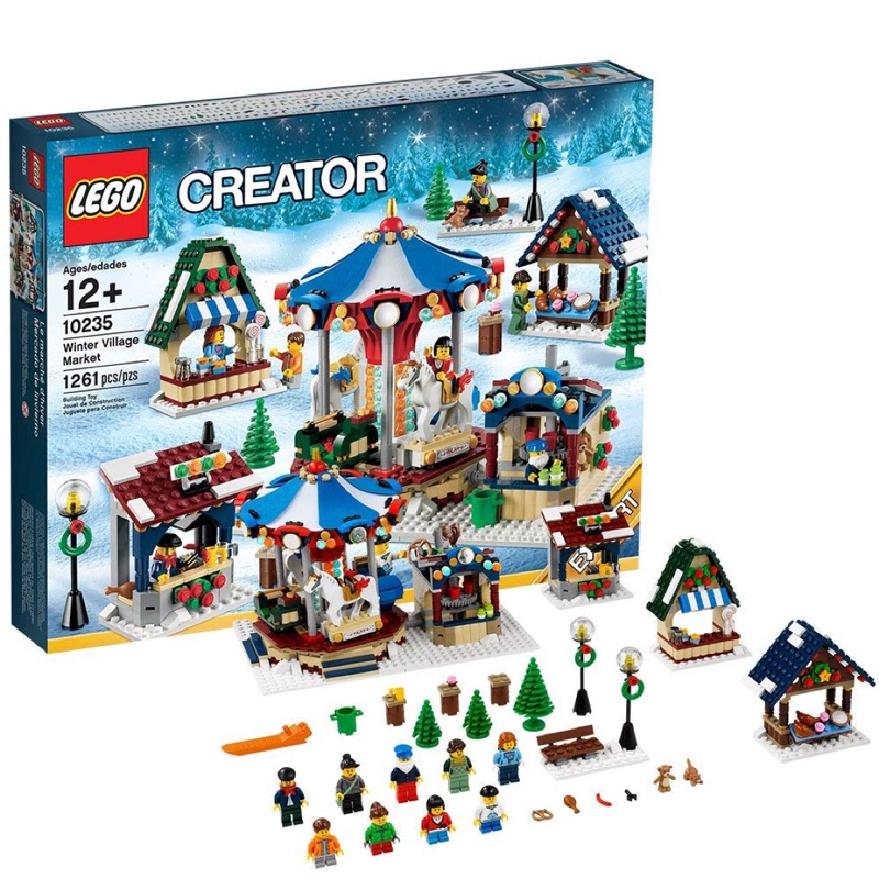 《傑克玩樂高》LEGO 樂高 10235 創意Creator 冬季村莊
