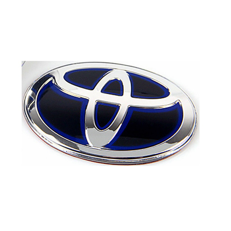 車標適用toyota前標後標方向盤標貼logo 適用豐田改裝中網車標誌混合動力hybrid尾標頭標 蝦皮購物