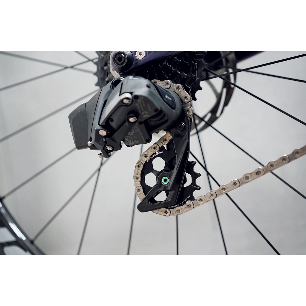 SRAM AXS FORCE RIVAL 12速後變直上CRODER 12/16T 加大陶瓷導輪 加大導輪 大導輪