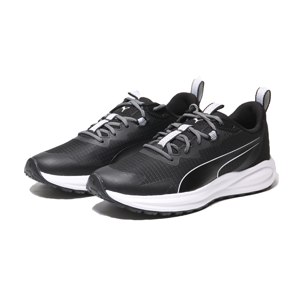 PUMA 慢跑鞋 TWITCH RUNNER TRAIL 黑 白 訓練 男 37696105