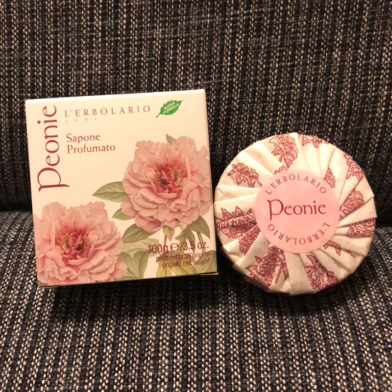 L Erbolario蕾莉歐牡丹花植物皂100g 蝦皮購物