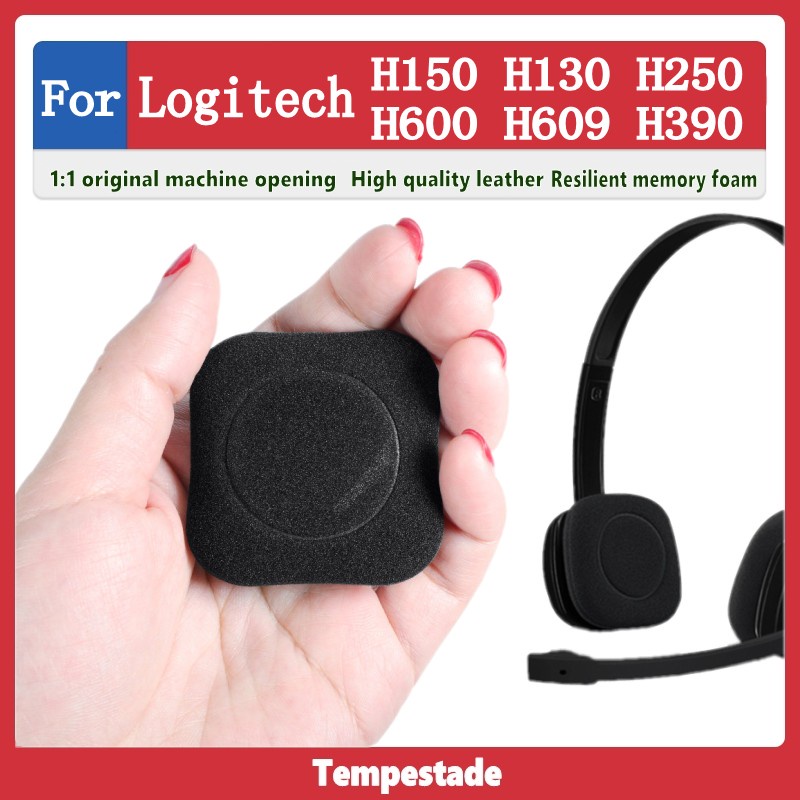 適用於 羅技 Logitech H150 H130 H250 H600 H609 H390 耳罩 耳棉套 海綿套 替換
