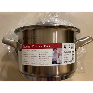 ☆ CLASSY ☆ WMF Pot Gourmet Plus 五星系列不銹鋼低身湯鍋 16cm 1.9L 德國製