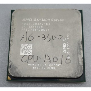 【冠丞3C】AMD A6-3600 FM1腳位 CPU 處理器 CPU-A016