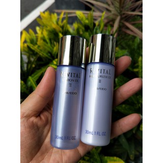 專櫃贈品 資生堂 莉薇特麗 全效化粧水30ML+全效乳液30ML