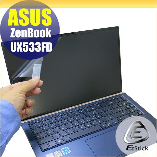 【Ezstick】ASUS UX533 UX533FD 靜電式筆電LCD液晶螢幕貼 (可選鏡面或霧面)