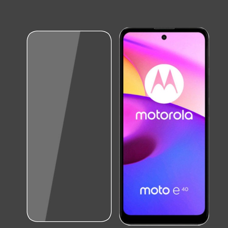 【滿版全膠】電鍍抗指紋 Motorola moto E40 9H 保護貼 鋼化 玻璃貼