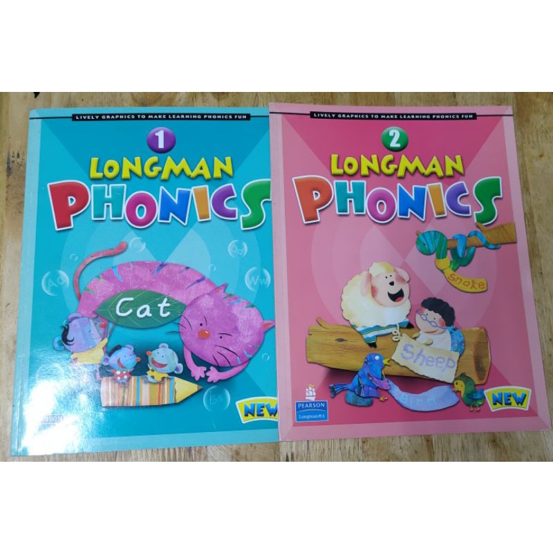 Longman phonics 附海報和CD 2本