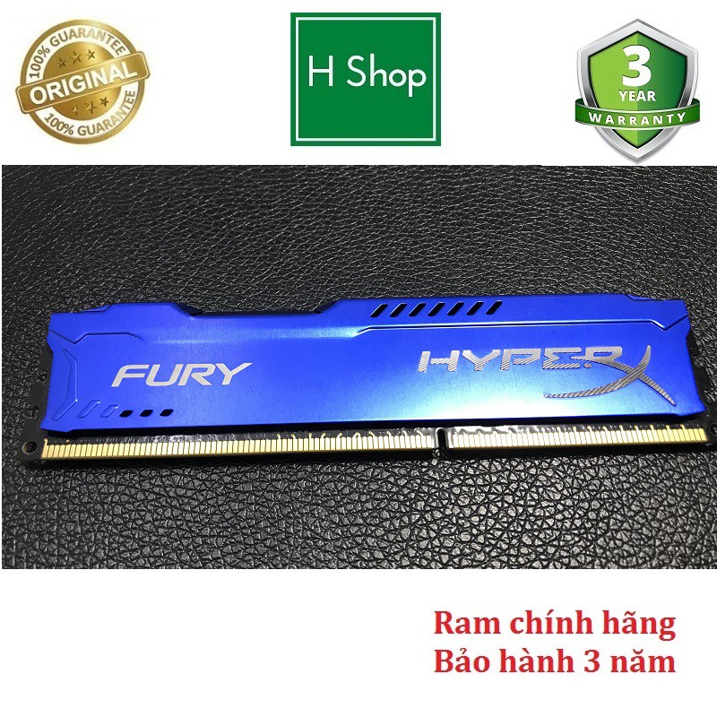 4gb ddr3 總線 1600 散熱器 Ram,正品金士頓 FURY HYPERX 品牌,