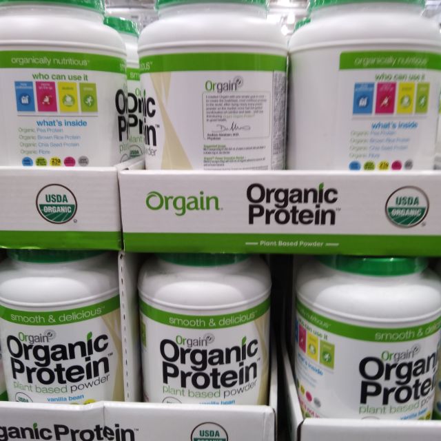 #1050700 ORGAIN ORGANIC TEIN 有機植物性蛋白營養粉 1.43kg costco