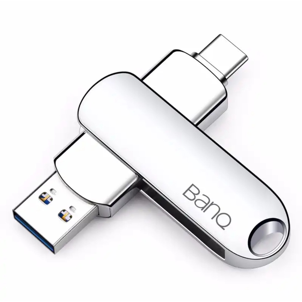 🔥台灣現貨🔥Banq 128GB Type-C3.1 USB隨身碟 高速款 Type-C 安卓手機電腦雙頭隨身碟 64G