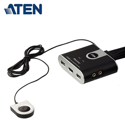 ATEN 宏正 2埠 USB HDMI KVM 多電腦切換器 (CS692) 現貨 廠商直送