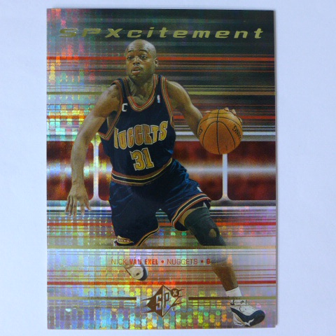 ~ Nick Van Exel ~NBA球星/范埃克塞爾 1999年SPX.晶鑽設計.閃亮特殊卡